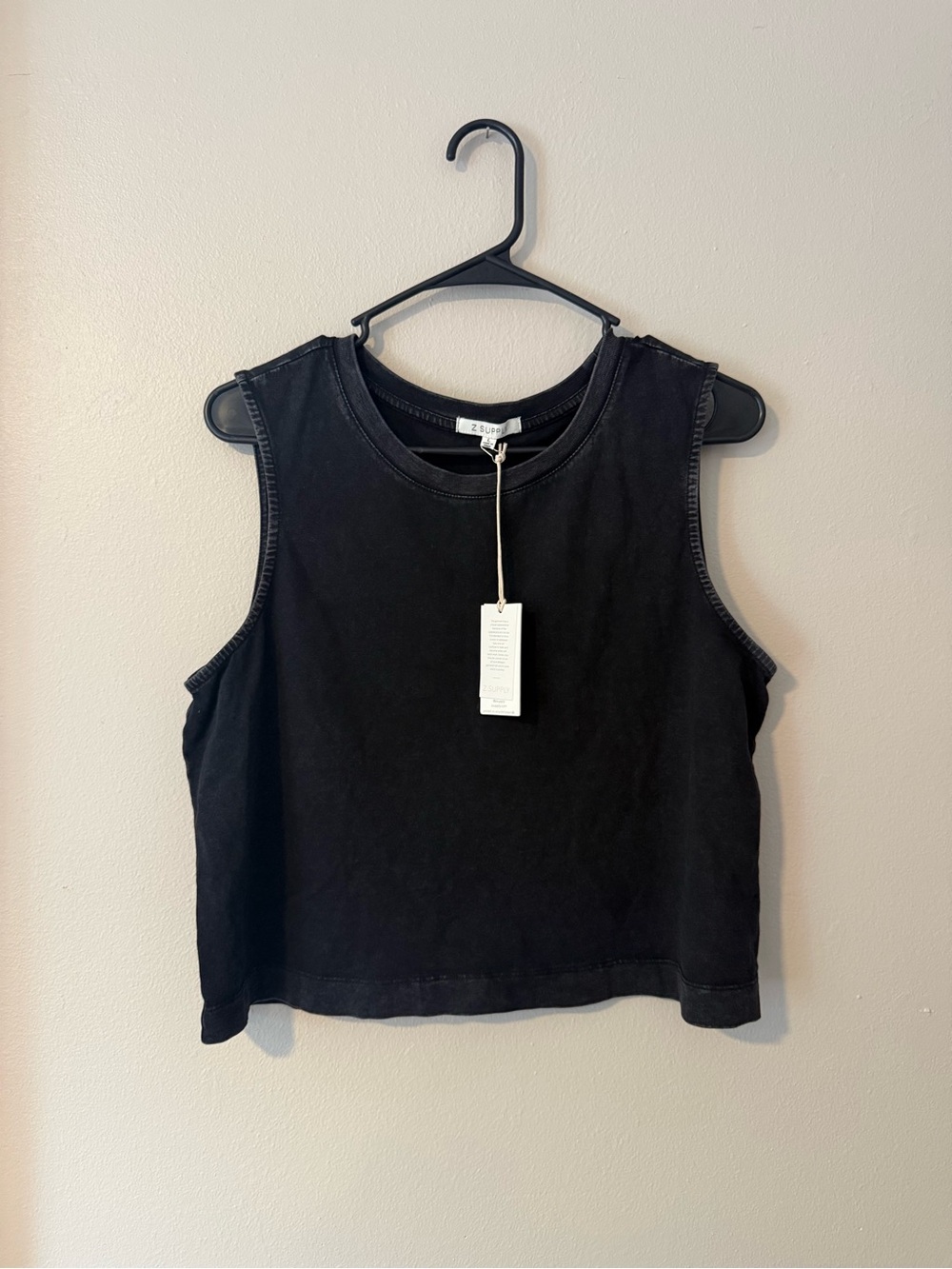 Z Supply Sloane Jersey Muscle Tank Size Large NWT